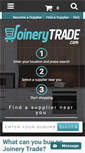 Mobile Screenshot of joinerytrade.com